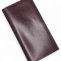 The Heritage Burgundy Long Bifold Wallet