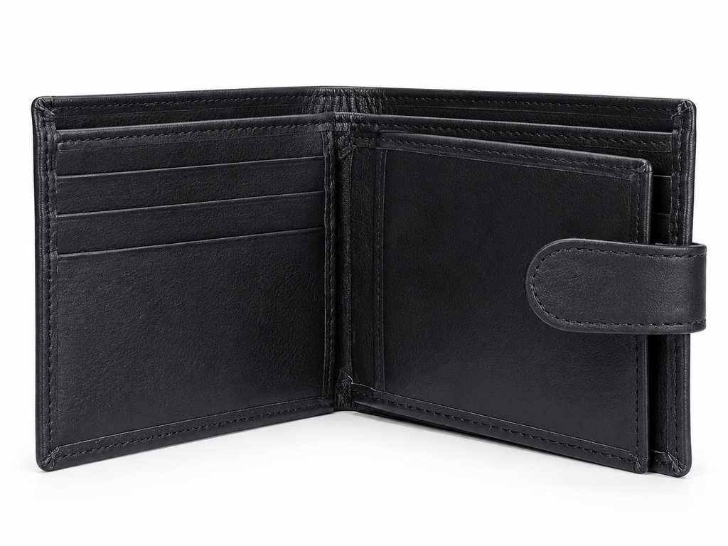 Heritage Classic – Premium Leather Bifold Wallet