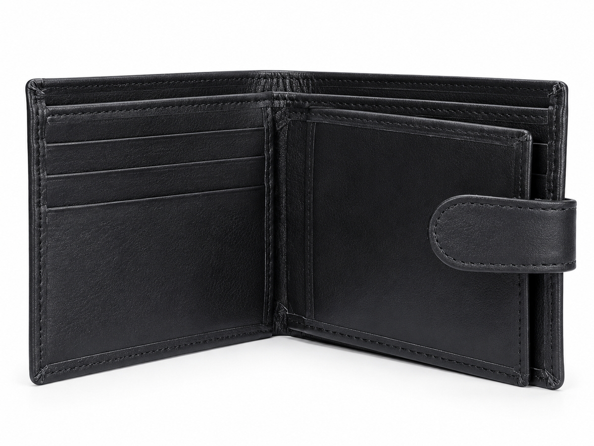 Heritage Classic – Premium Leather Bifold Wallet
